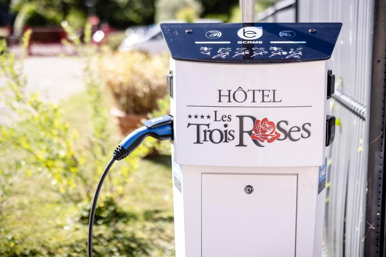 Hotel Les Trois Roses, Meylan Grenoble Exterior foto